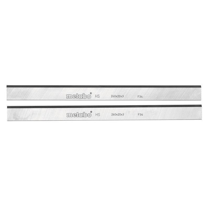 Metabo - Pack de 2 lames de rabot HSS METABO 911030721 pour HC 260 Metabo