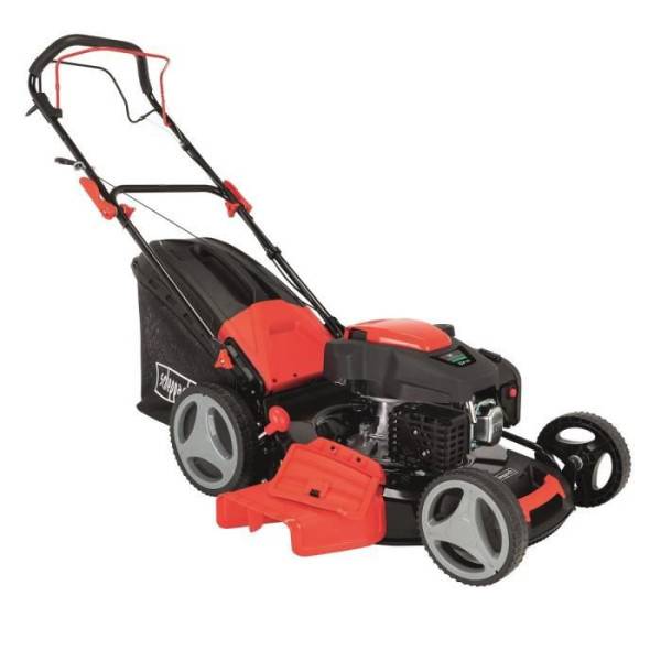 Scheppach - Tondeuse a Gazon   thermique autotractée 4 en 1 MS225-53BR - 53 cm - 5100 W - SCHEPPACH