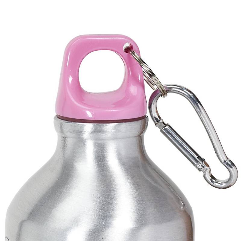 Cook Concept - Bouteille de transport Licorne à colorier en aluminium - Gris - 55cl - D 7 x H 18,5 cm - Image 3