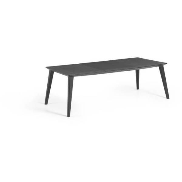 Table de jardin - rectangulaire - gris graphite - en résine - 8 a 10 personnes - Lima - Allibert by KETER - Image 1