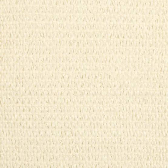 Voile d'ombrage PEHD Crème 3,5 x 2 m - PANGIVO - Image 9