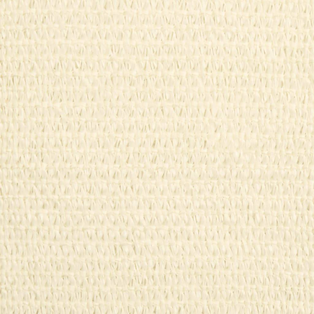 Voile d'ombrage PEHD Crème 3,5 x 2 m - PANGIVO - Image 9