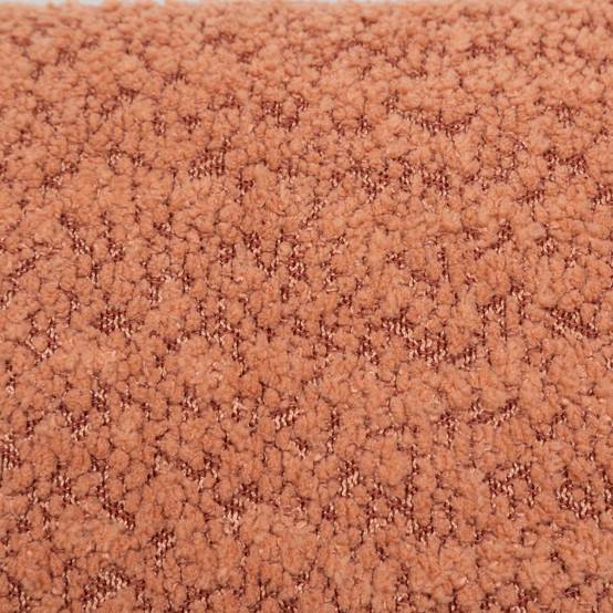 Atmosphera - Coussin bouclette Soana terracotta 30x50cm - Atmosphera Créateur d'intérieur - Image 4