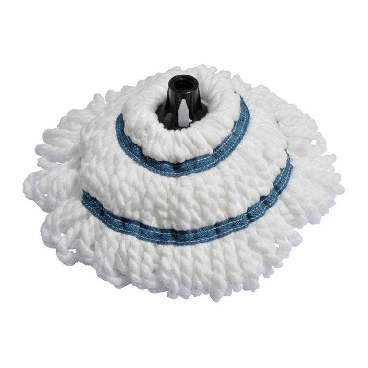 Recharge Balai Twist "Microfibre" 33cm Blanc - Image 1