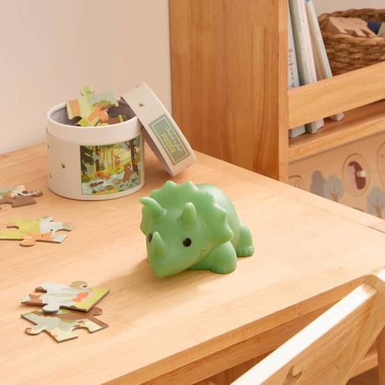 Veilleuse Enfant Dinosaure "Softy" 17cm Vert - Image 3