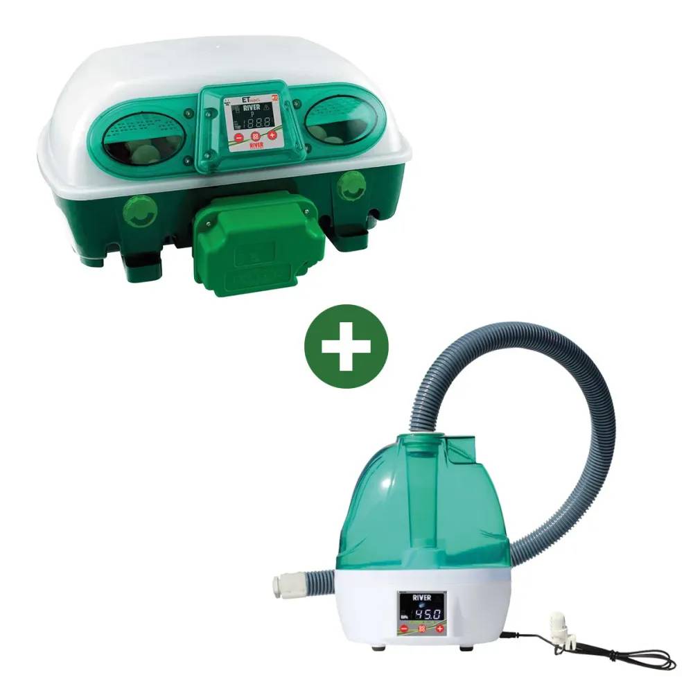 River System - Couveuse automatique Egg Tech SUPER 24 + humidificateur Nebula River Systems - Image 1