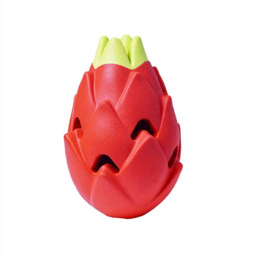 Jouet Fruit du Dragon Résistant pour Chien - Anti-Ennui & Nettoyant-Living123 - Image 1