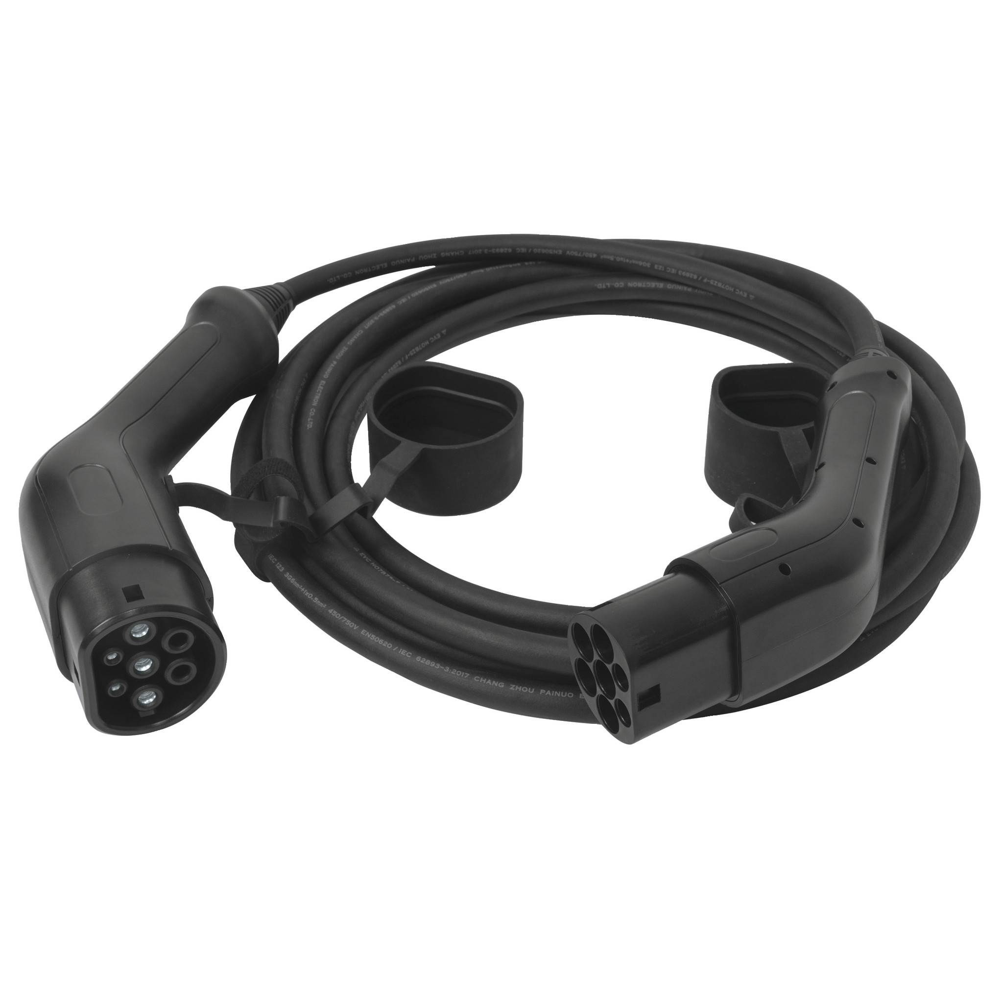 Cable de charge pour véhicule électrique EV T2/T2 - 32A 1ph 7.2kW | 079687 - Gys