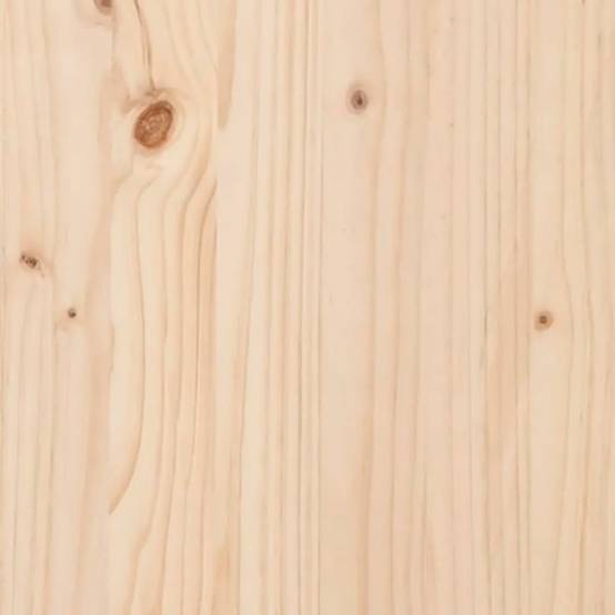 Support à plantes en bois massif avec étagères 104,5 x 25 x 77,5 cm décoratif style rustique en pin naturel - Image 4