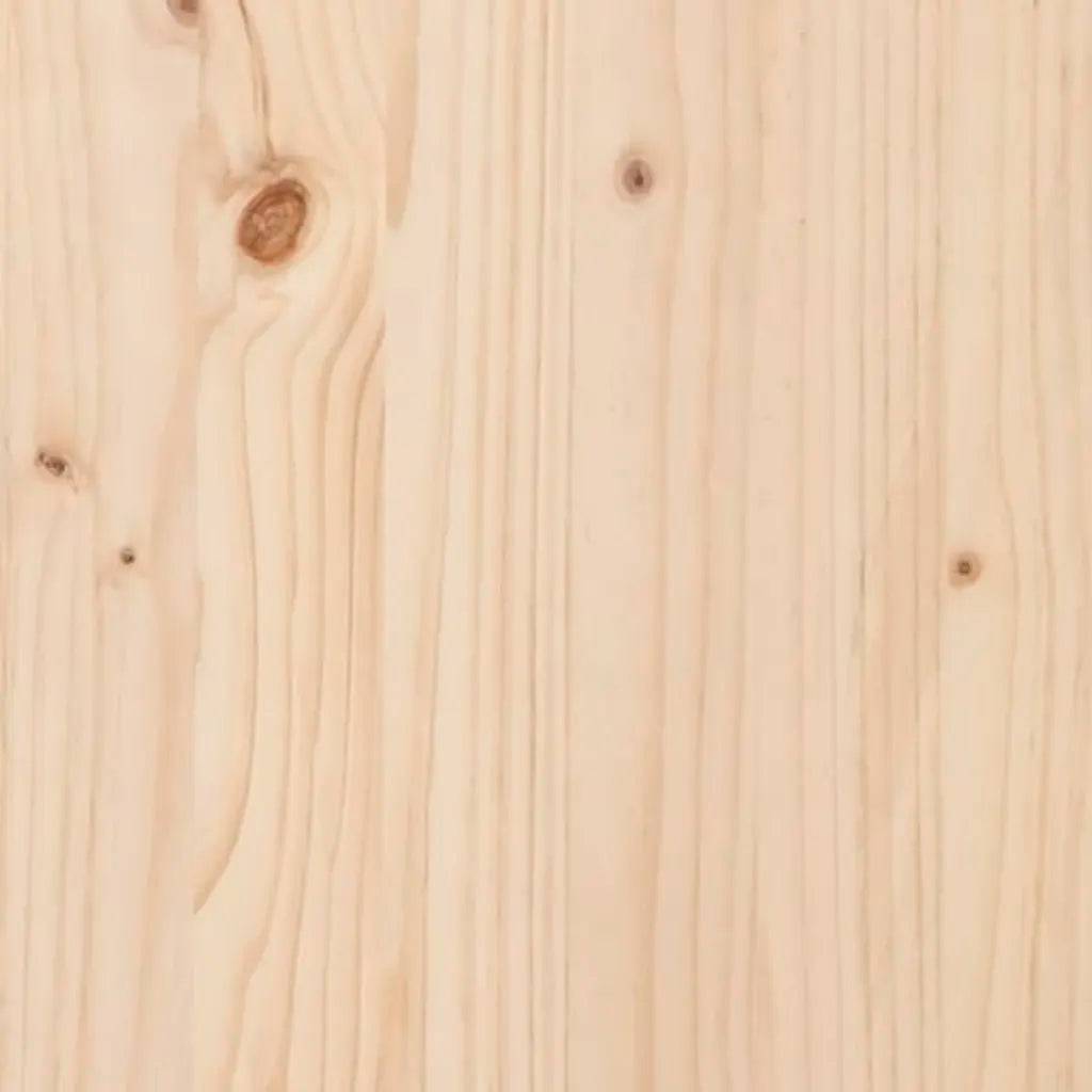 Support à plantes en bois massif avec étagères 104,5 x 25 x 77,5 cm décoratif style rustique en pin naturel - Image 4