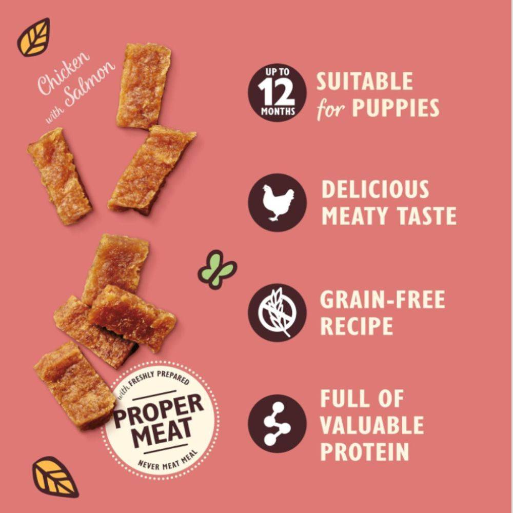 Friandises chiot sans céréales poulet & saumon 70g 70 g - Image 3