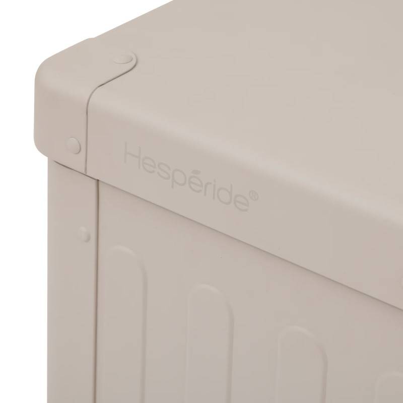 Hesperide - Coffre de rangement "Edenio" argile 670 L  141,6 x 72 x 78cm en aluminium - Hespéride - Image 8