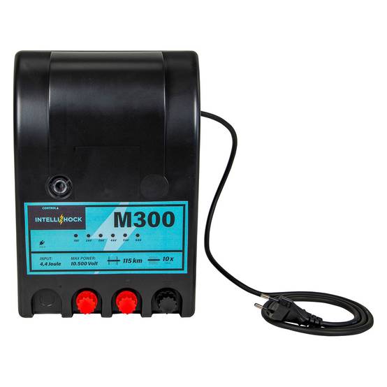 Poste de clôture électrique M300 à Leds, secteur 230 V, 3 J - Image 1