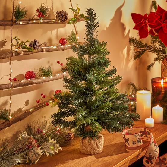 Fééric Lights & Christmas - Sapin Blooming 50cm vert - Feeric Lights & Christmas - Image 1