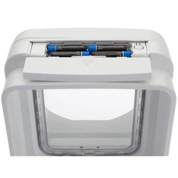 SUREFLAP - SUREFLAP Chatiere a puce électronique DualScan - Blanc - 142 mm x 120 mm (Mémorisation d'un maximum de 32 puces) - Image 4