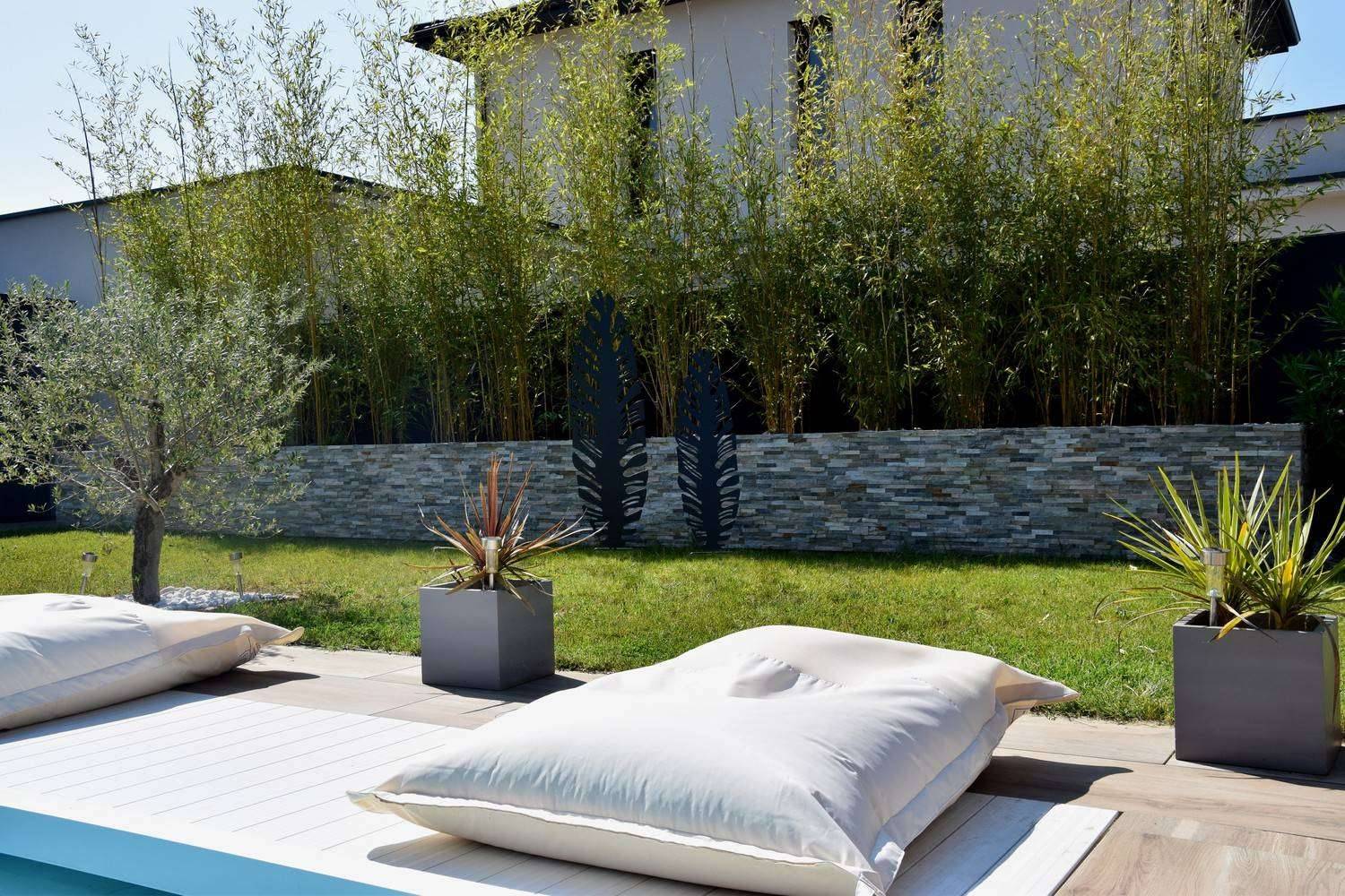 Louis Moulin - Déco en métal à planter Feuille - 30x100 cm - anthracite Louis Moulin - Image 5