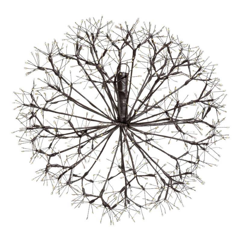 Lotti - Branche Sphère Riche RICH Marron Ø50cm 912 MicroLED FlashLED avec Rameaux Lotti - Image 5