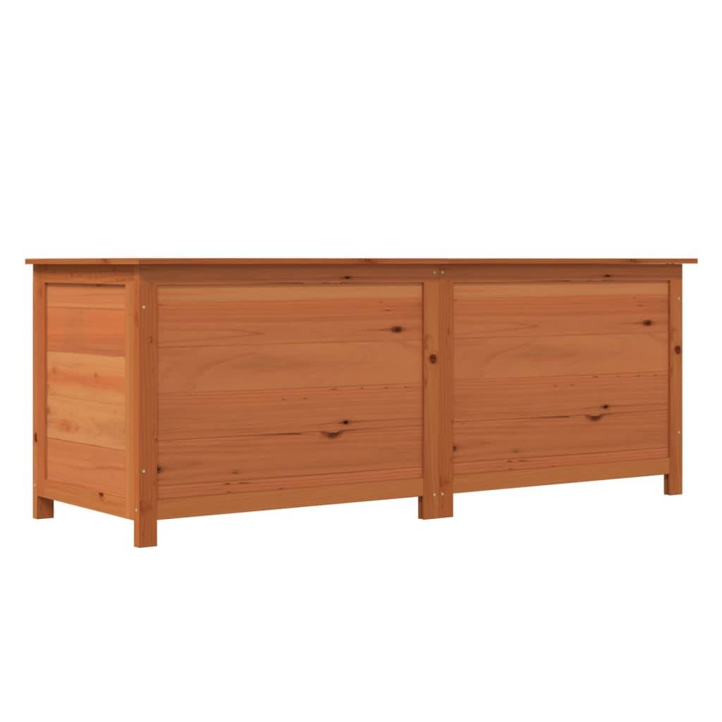 Boîte à coussins d'extérieur 150 x 50 x 56 cm sapin massif marron - Image 2
