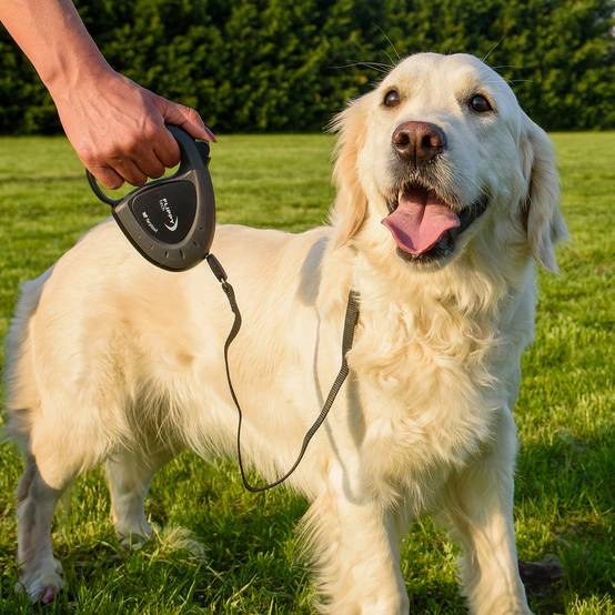 Ferplast - Ferplast Laisse Chien Enrouleur FLIPPY TECH, Laisse Chiens de Taille Moyenne jusqu'à 25 Kg. Sangle Extensible max 3 m. Bouton de verrouillage et de - Image 4