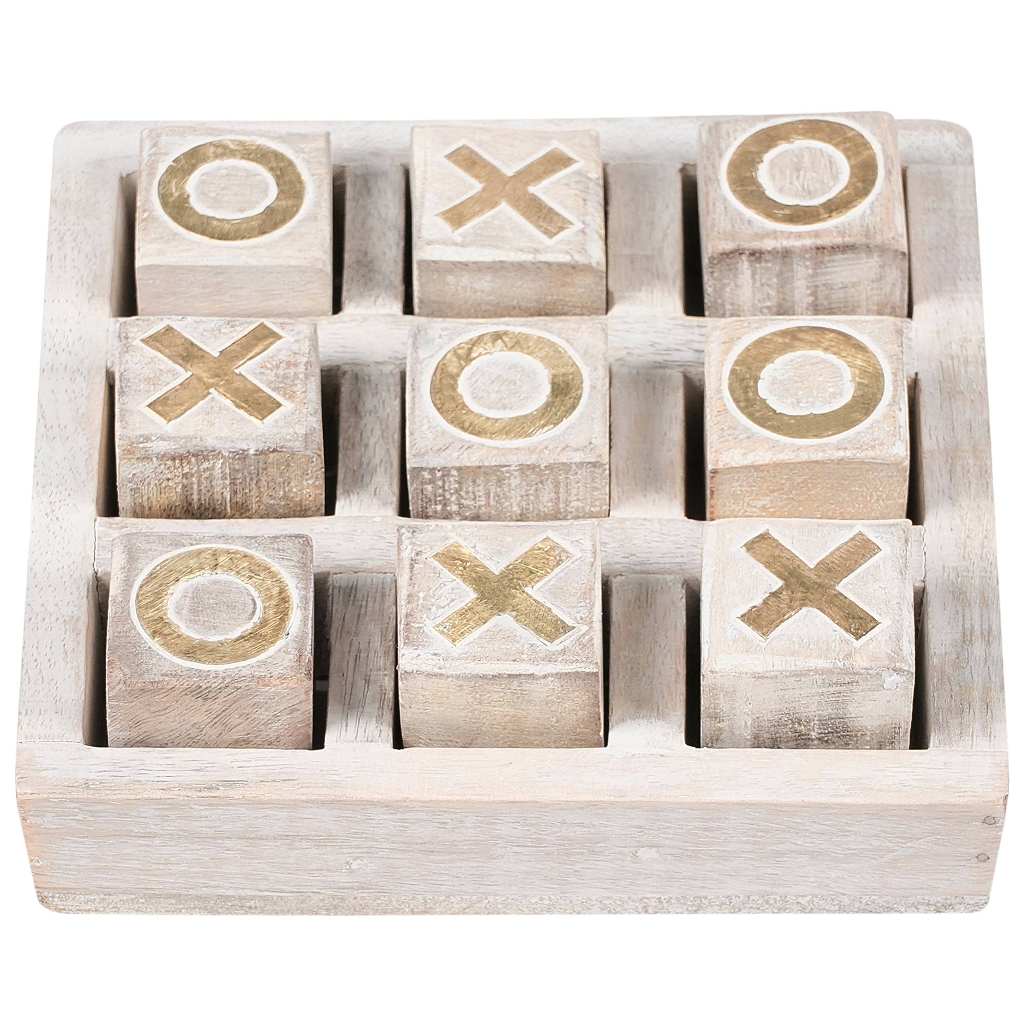 Beliani - Accessoire Décoratif Manguier Beige ASJUT - 16x16x3- Beliani - Image 5