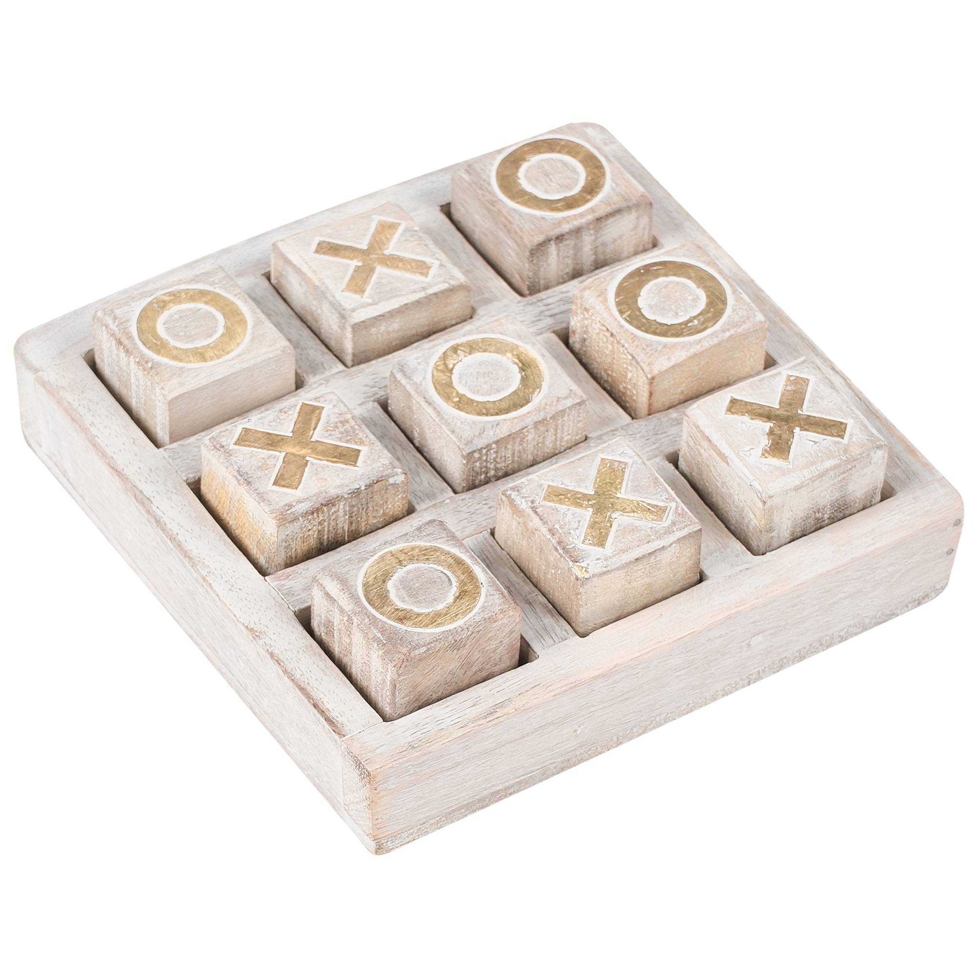 Beliani - Accessoire Décoratif Manguier Beige ASJUT - 16x16x3- Beliani - Image 2