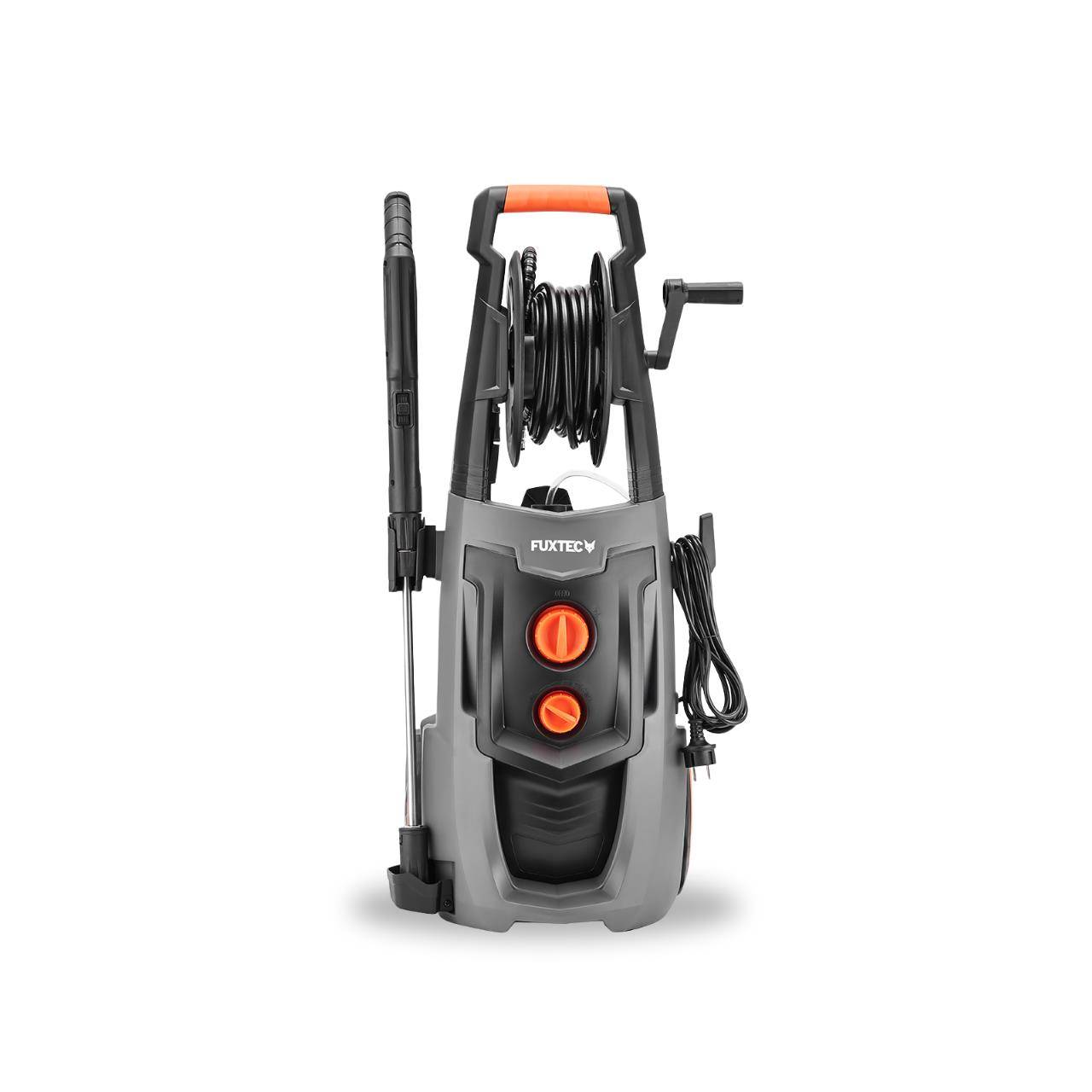 FUXTEC Nettoyeur Haute Pression FX-HDR2200 - 2200W, 170 bars, 450 L/h, buse turbo, réservoir de détergent, tuyau 8m - Image 2