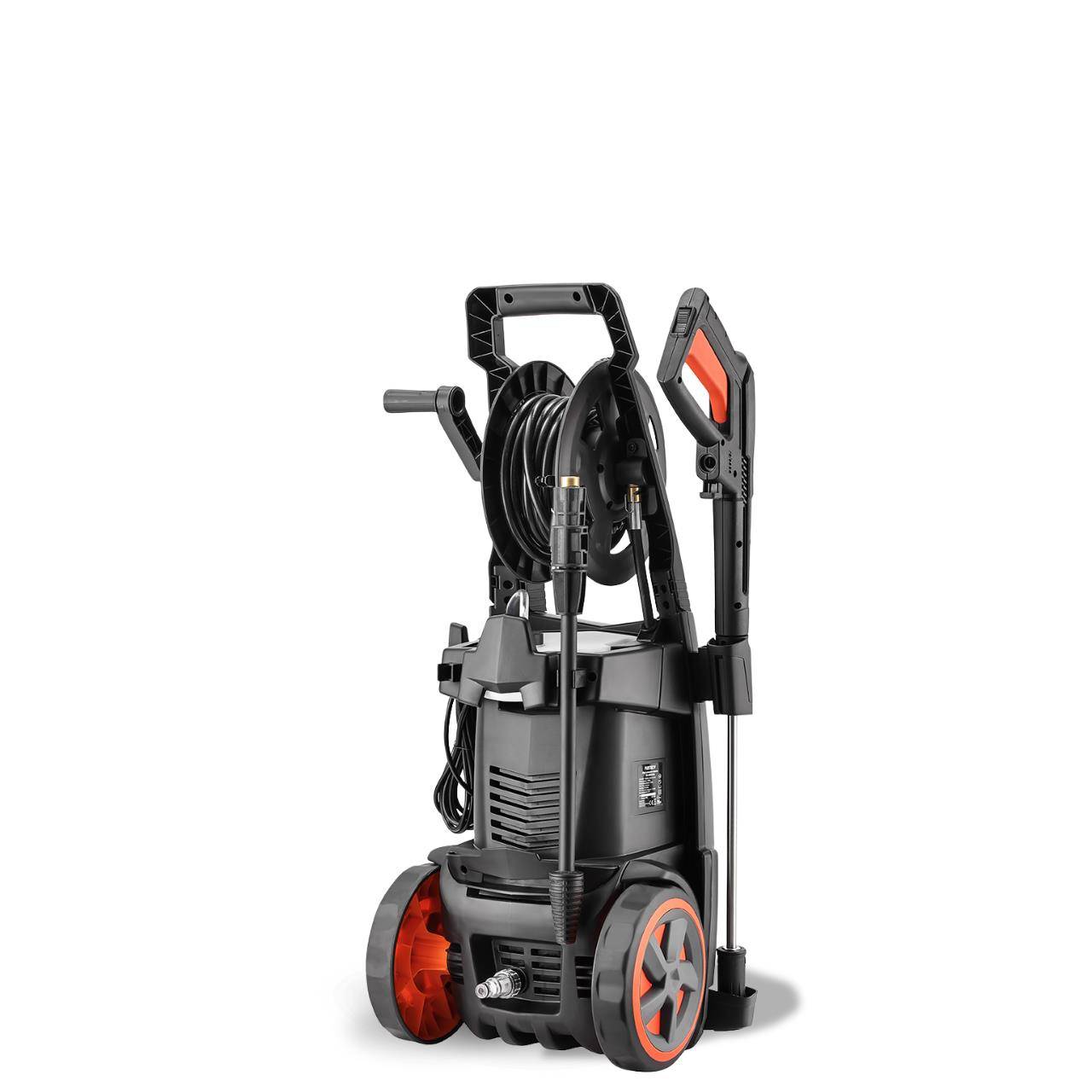 FUXTEC Nettoyeur Haute Pression FX-HDR2200 - 2200W, 170 bars, 450 L/h, buse turbo, réservoir de détergent, tuyau 8m - Image 3