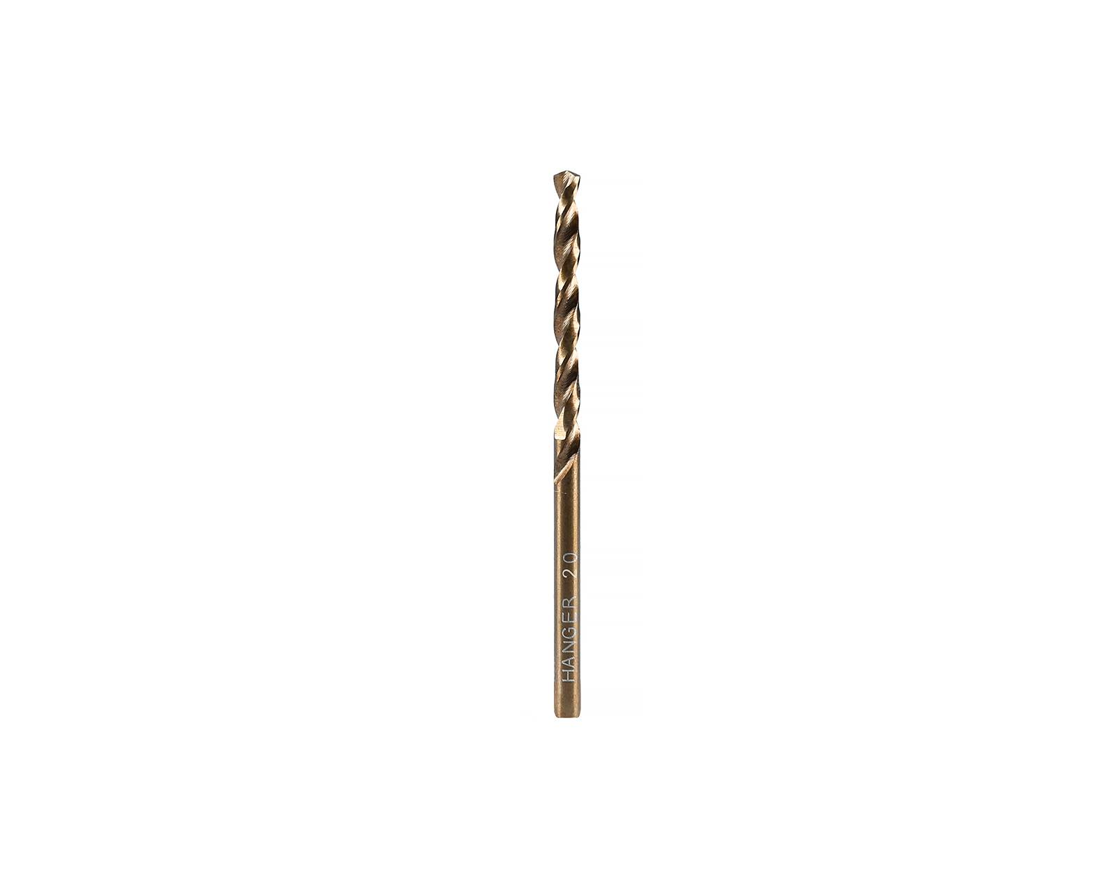 Boîte de 5 forets métaux Cobalt 5% diamètre 9,5mm - HANGER - 155220 - Image 2