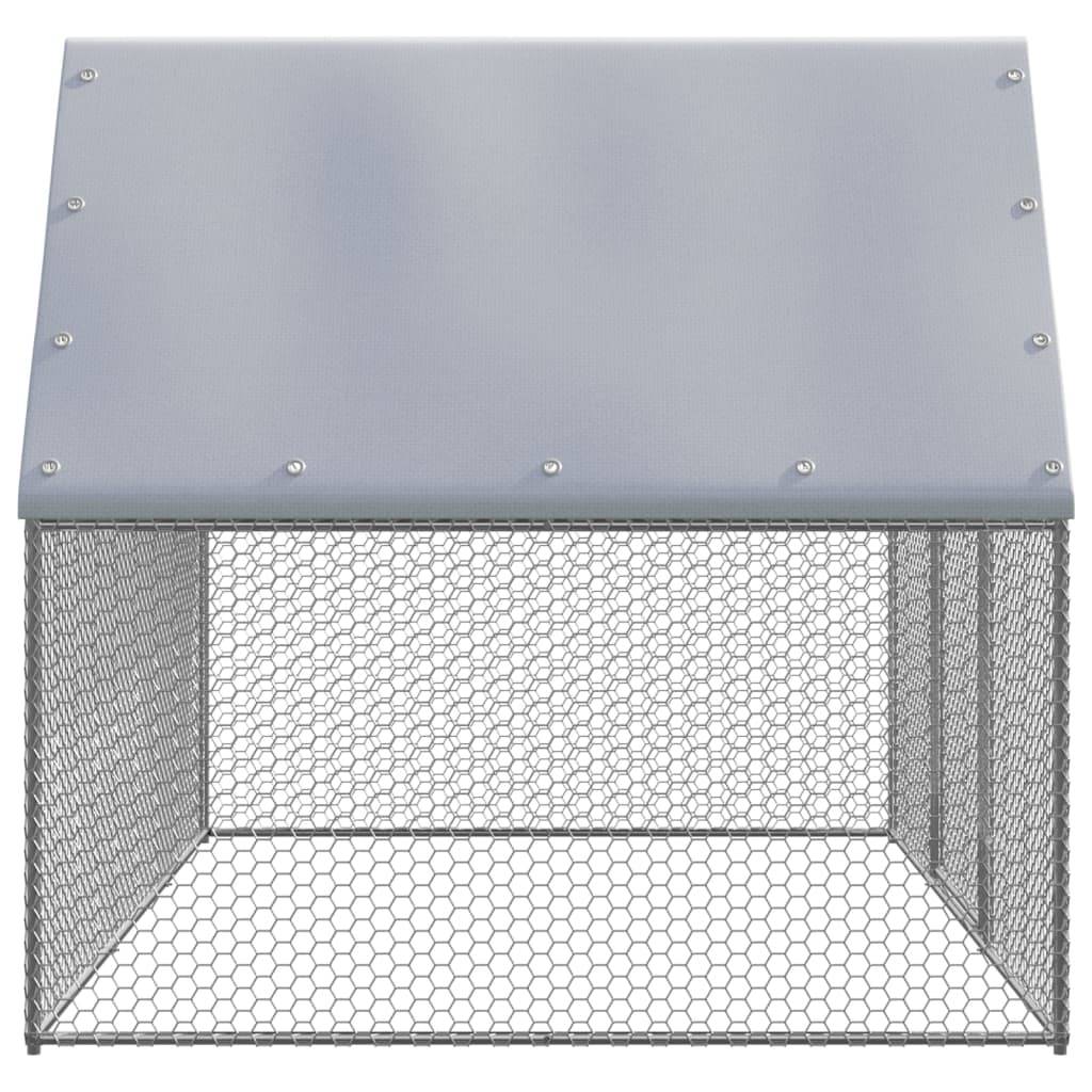 Helloshop26 - Poulailler d'extérieur 3 x 2 x 2 m acier galvanisé - Image 3