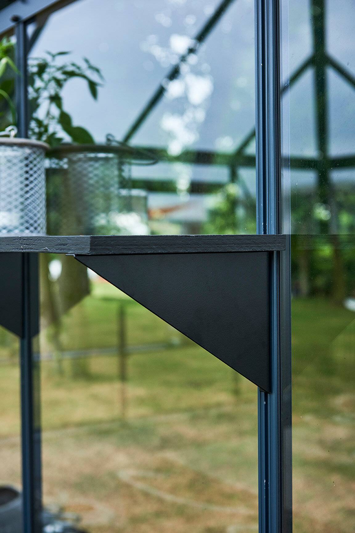 Juliana - Équerres pour étagère -50 cm 3 pcs. - noir - Image 3