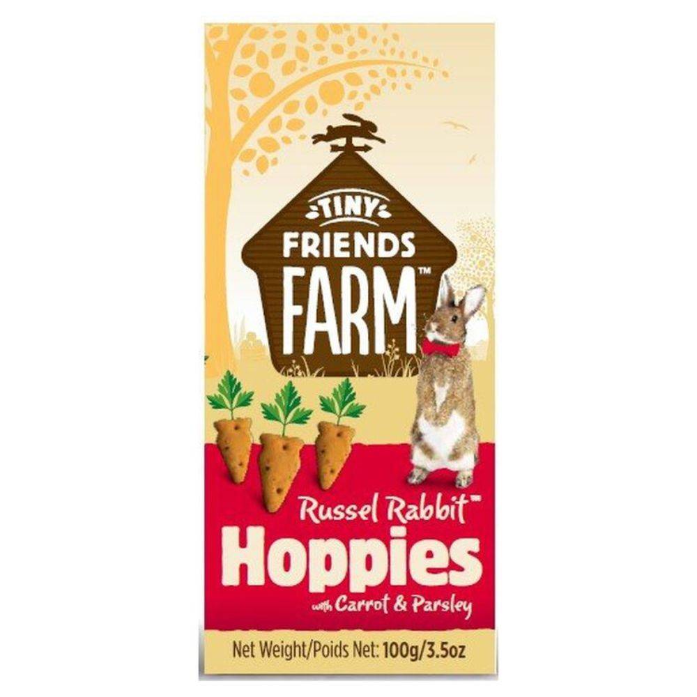 Rabbit Hoppies Carotte&persil Supreme Tiny Friends 100 g - Image 1