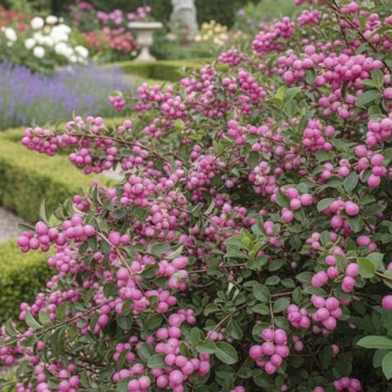 Symphorine Magical® Sweet 'Kolmaswet', Symphoricarpos à fleurs Blanche - feuillage Caduc - Pot de 3L - 20/40 cm- hauteur à maturité De 2,50 m à 3,00 - Image 4