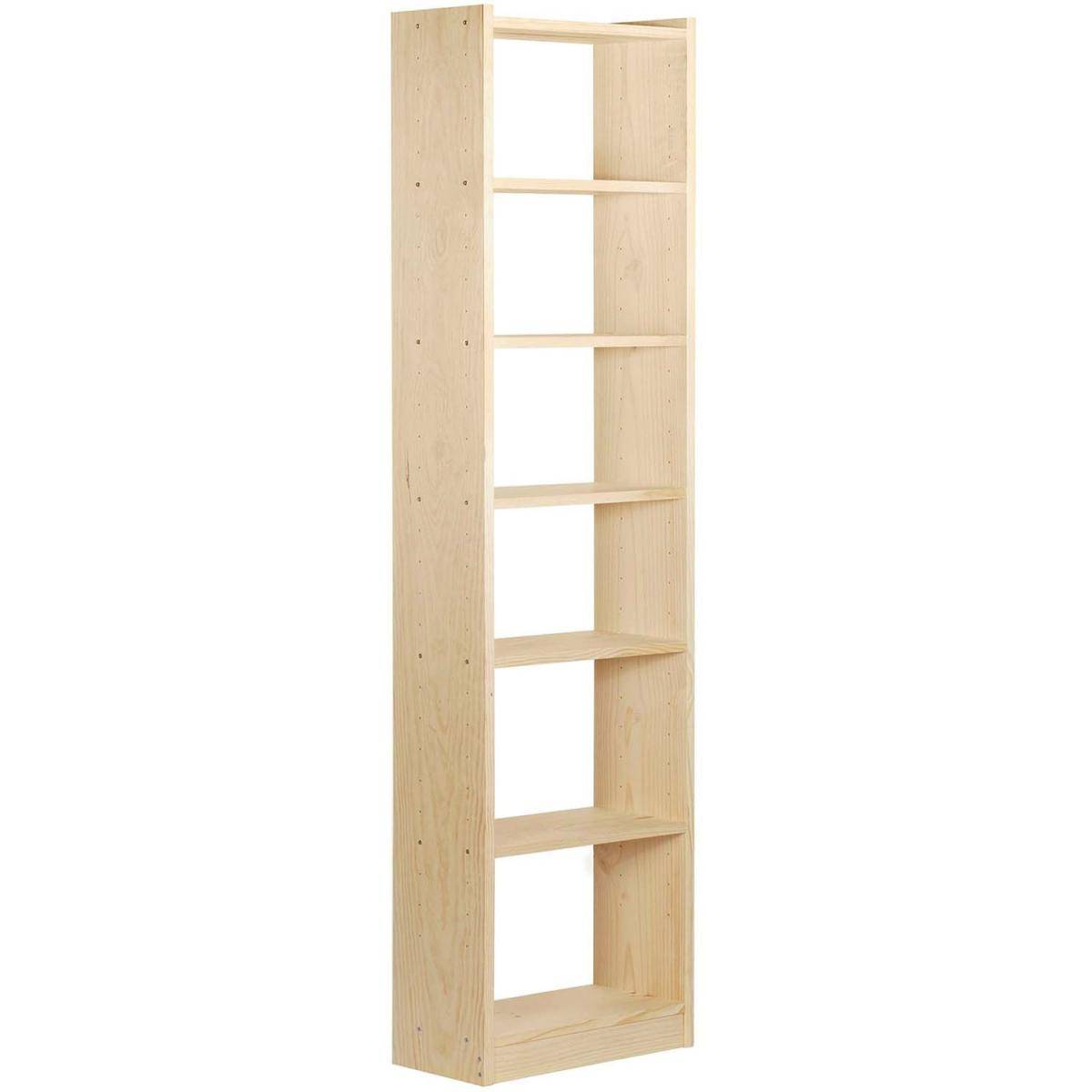 Colonne en pin Gala 7 tablettes - Image 1