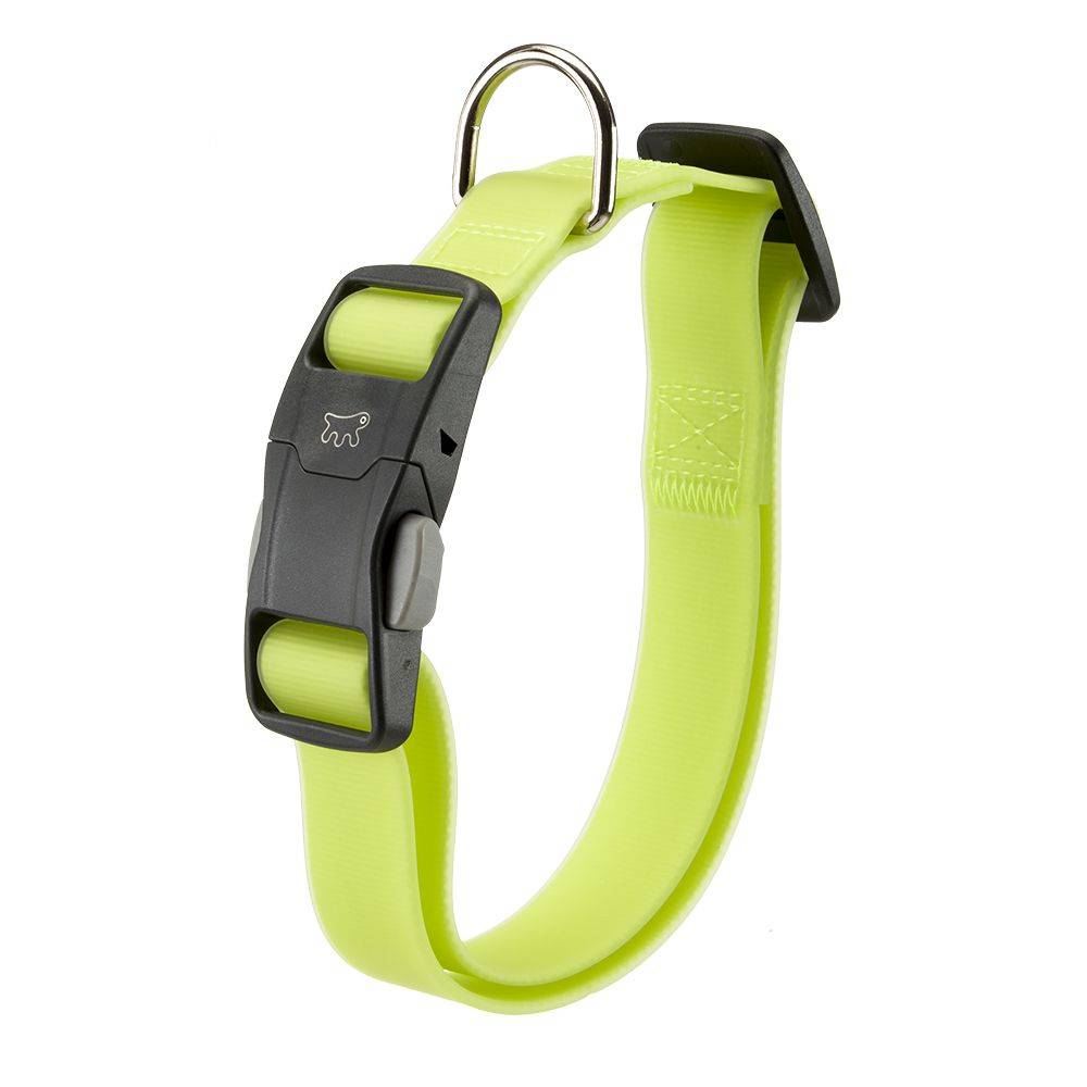 Ferplast - Collier pour Chiens EVOLUTION C25/70 avec Boucle Magnétique, Hypoallergénique, Lavable, Vert - Image 1
