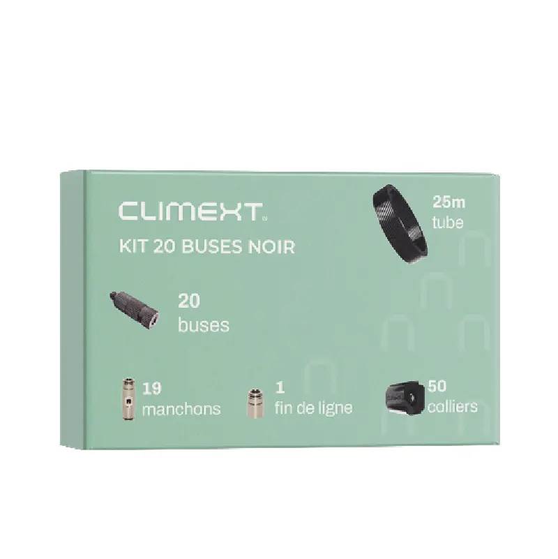 Naneau - Brumisateur de terrasse - haute pression - pack 20 buses - tube noir - Image 3