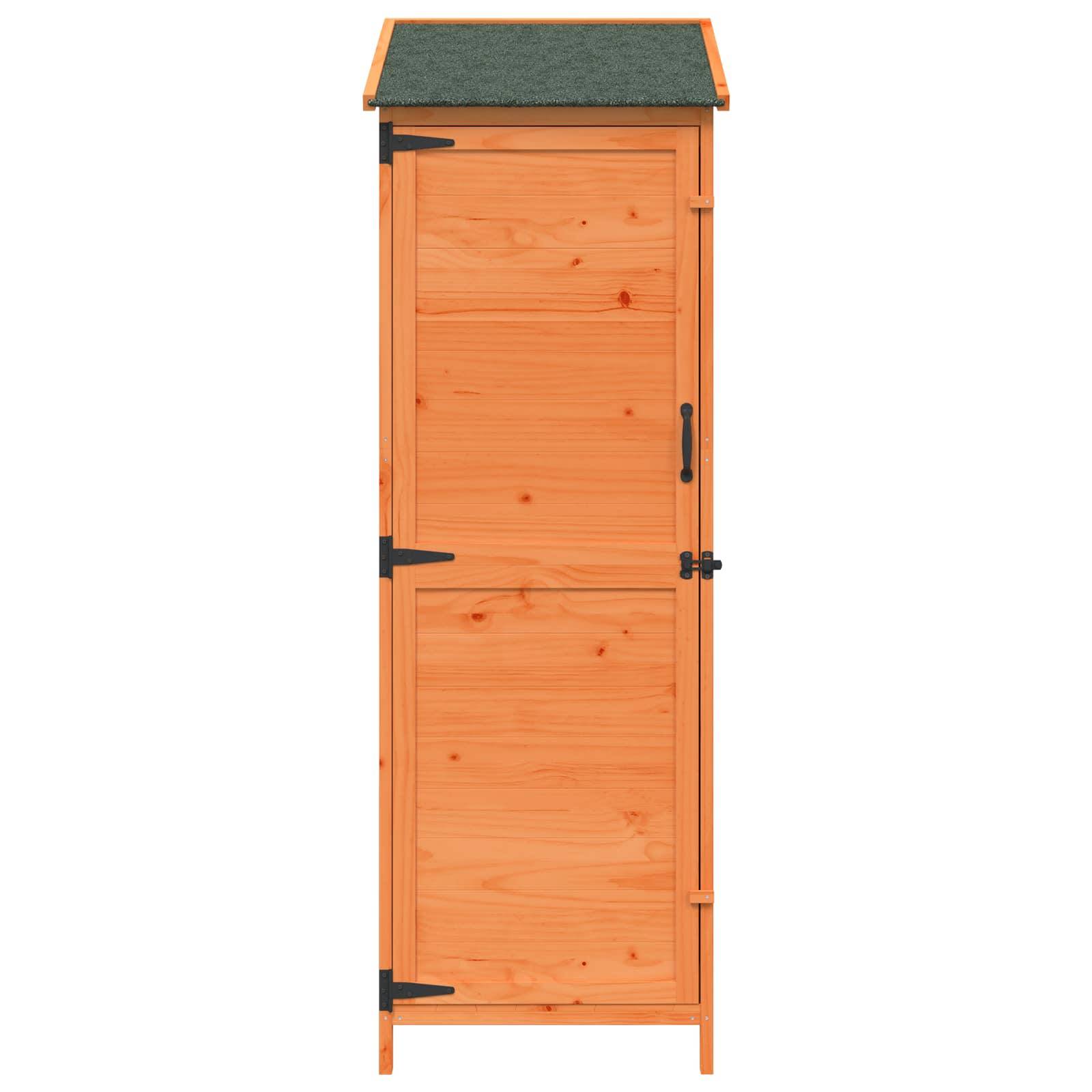 Vidaxl - Abri de jardin Marron 59,5 x 56 x 176,5 cm Bois de Sapin Massif vidaXL 42033447 - Image 6