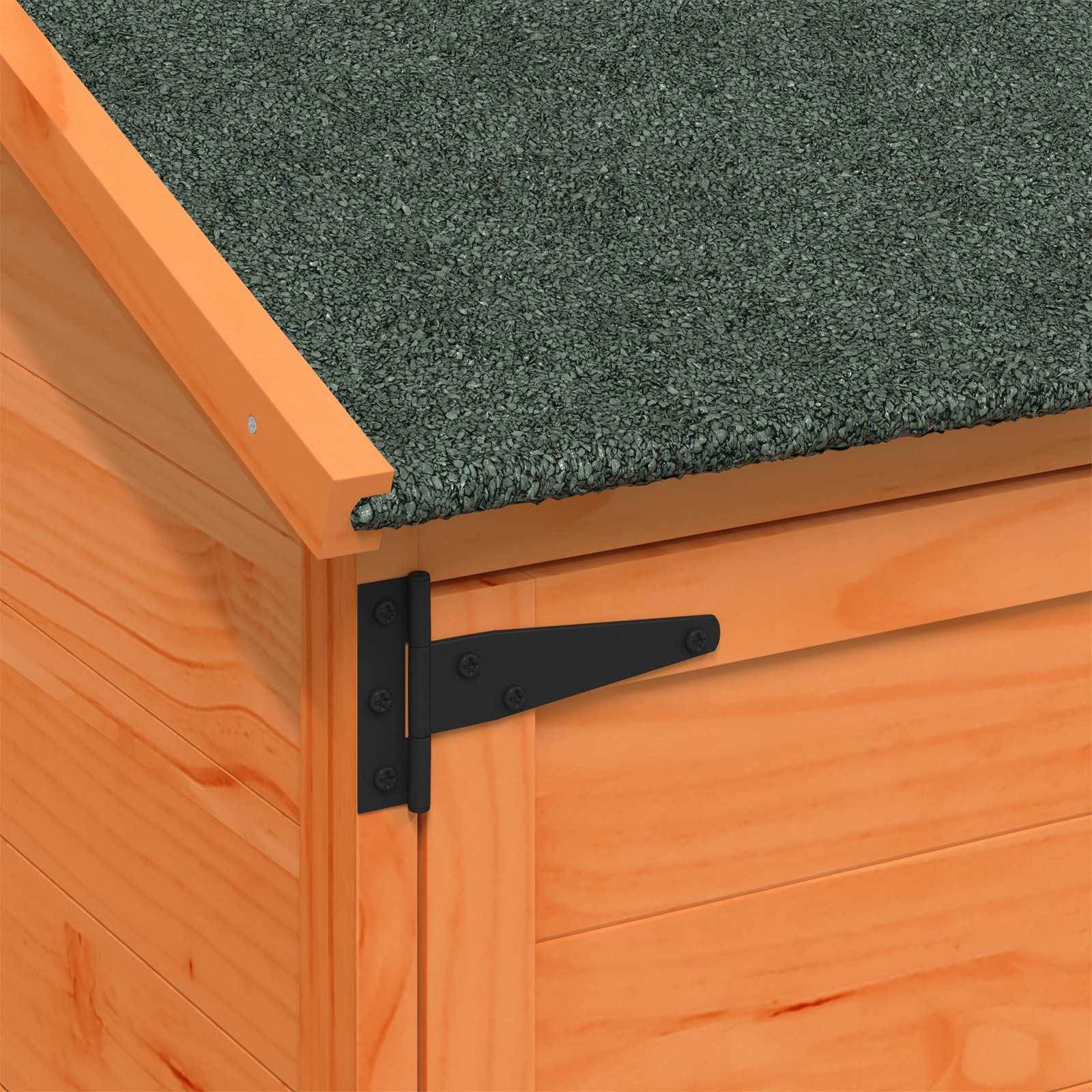 Vidaxl - Abri de jardin Marron 59,5 x 56 x 176,5 cm Bois de Sapin Massif vidaXL 42033447 - Image 9