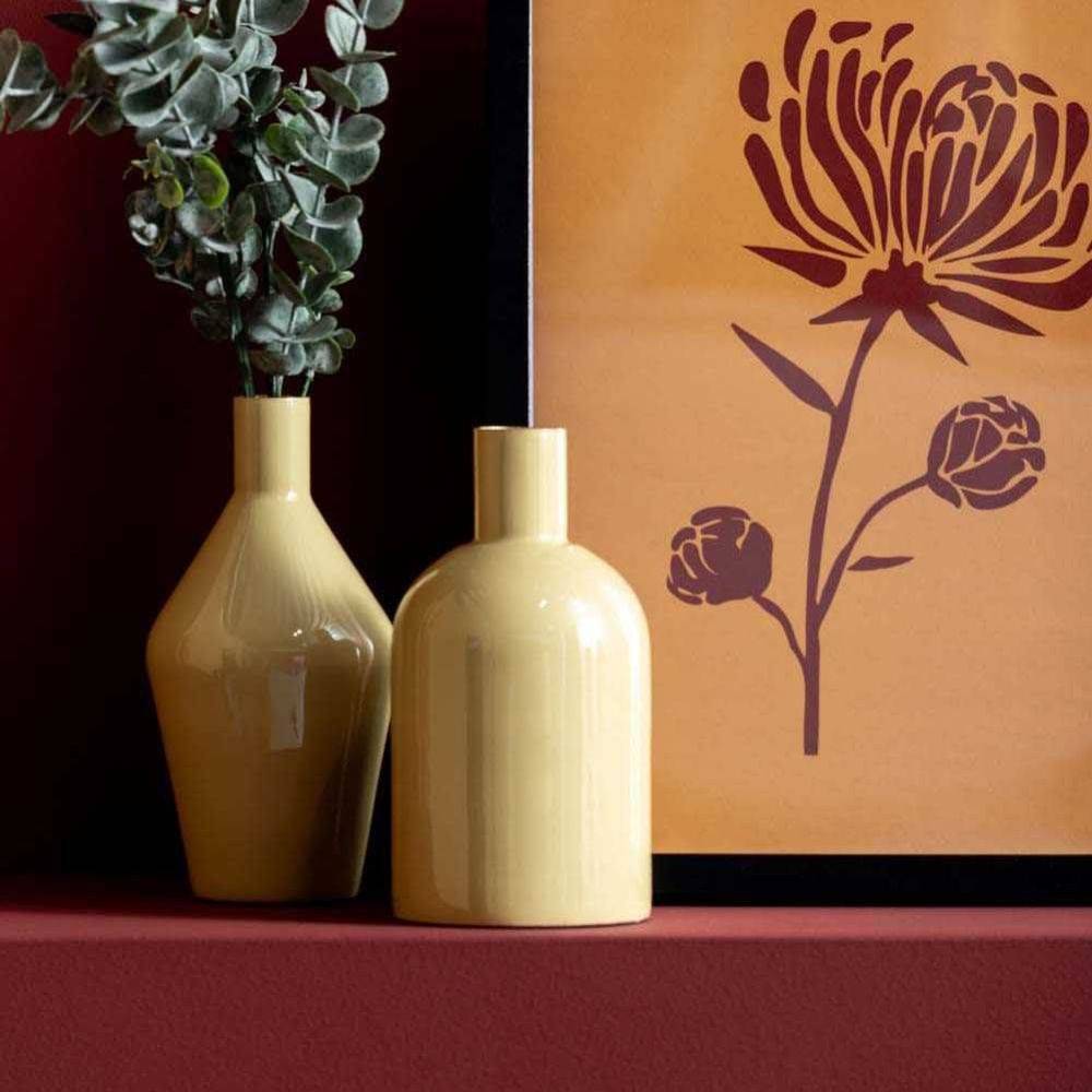 Pt Living - Vase en méral Ivy bottle Marron latte - Image 3