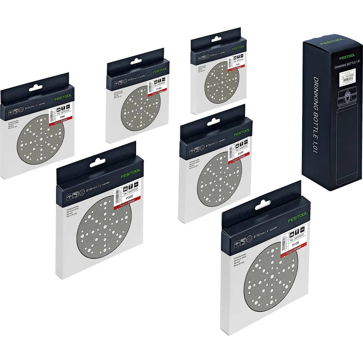 Festool - Ponceuse Rotex RO150 FEQ + pack Granat GR-set P avec gourde offert - FESTOOL - 578181 - Image 4