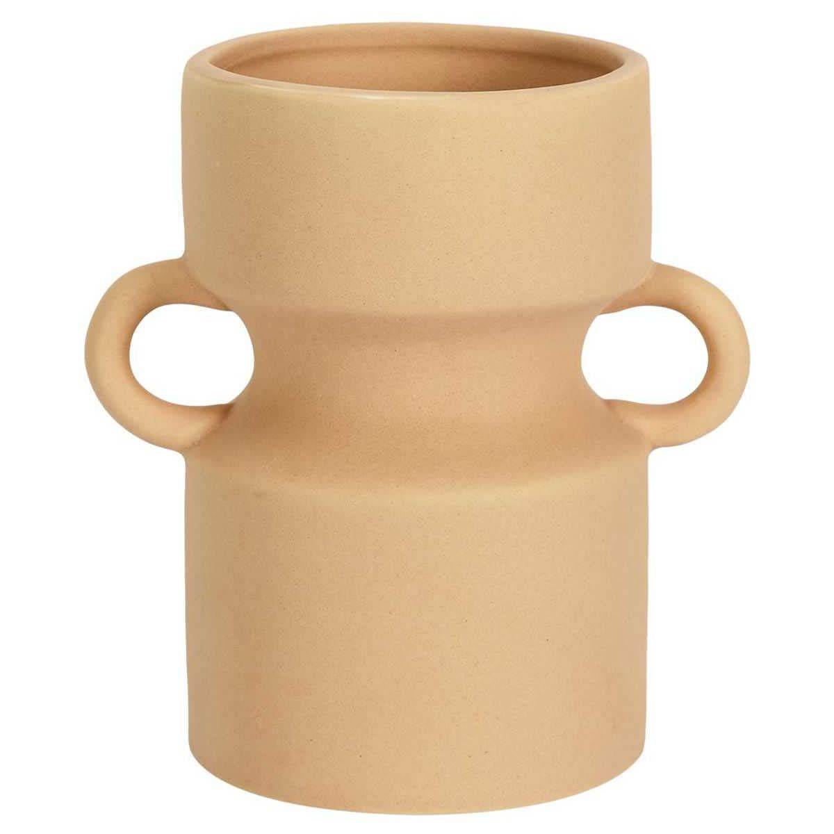 The Home Deco Factory - Vase en céramique avec anse Arty 14.5 cm - Image 1