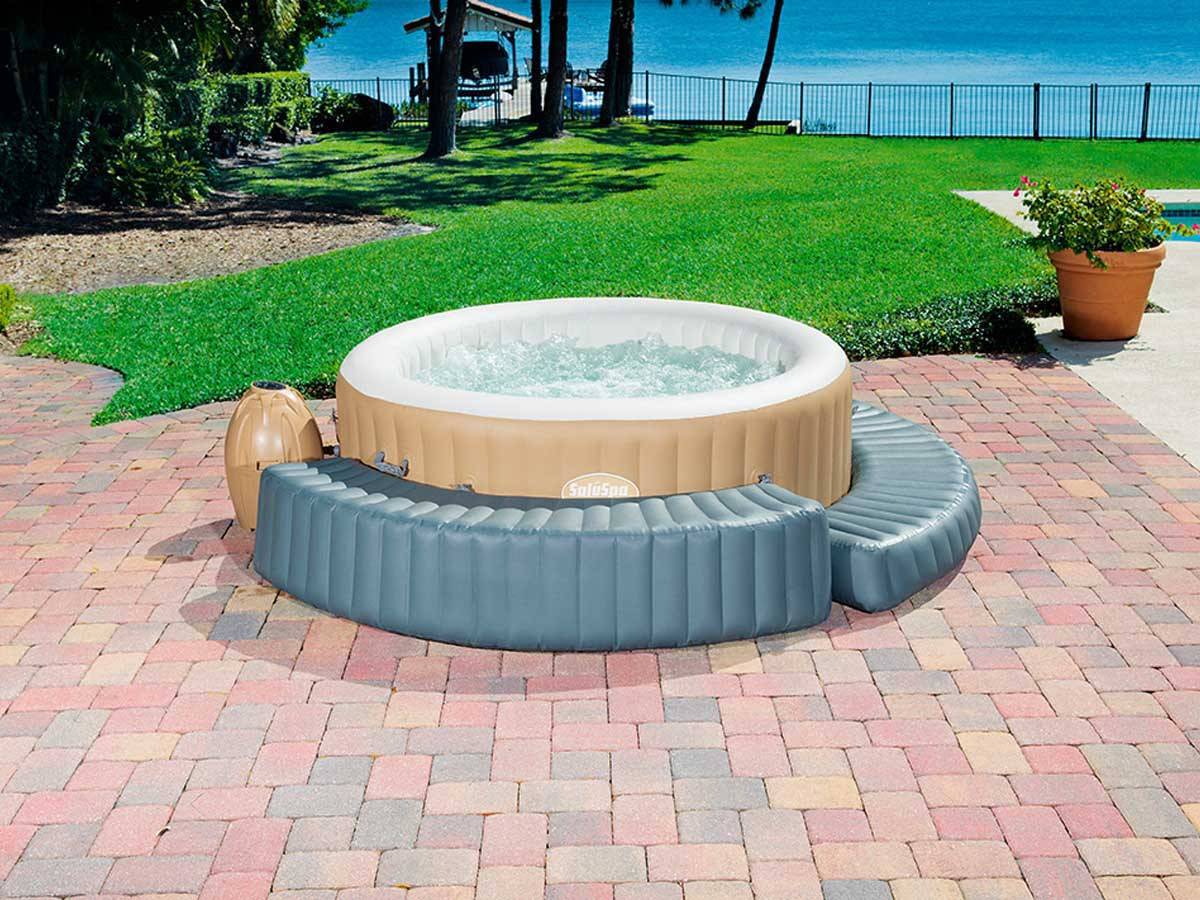 Habitat Et Jardin - Equipement Pour Spa Gonflable 4/6 Places "lay-z Spa Surround" -habitat Et Jardin - Image 1