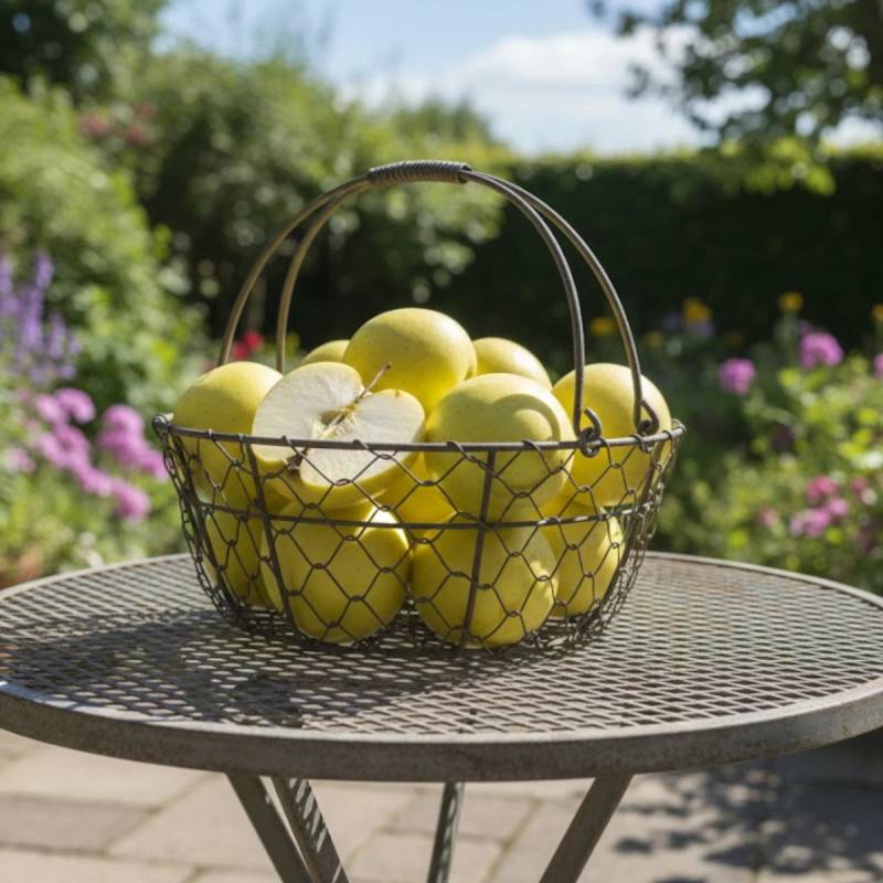 Pommier Golden Delicious - Bon rendement - Pot de 15L - Palmette verrier - 150/175 cm - De 3,00 m à 5,00 m - Image 2