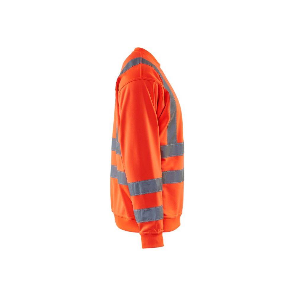 Blaklader - Sweat-shirt haute visibilité Blaklader col rond Rouge Fluo L - Image 3