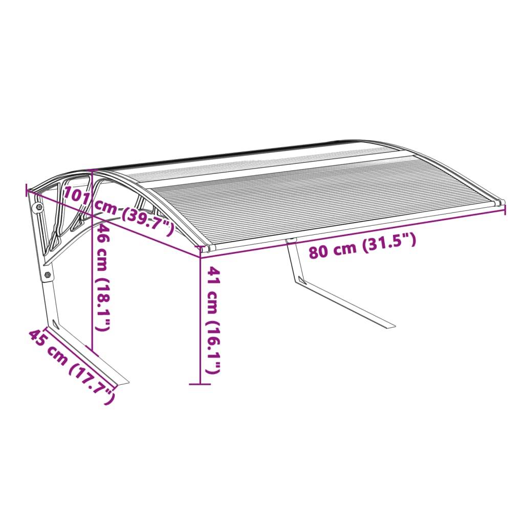 Garage pour robot tondeuse polycarbonate et métal noir 101 x 80 x 46 cm - PANGIVO - Image 8