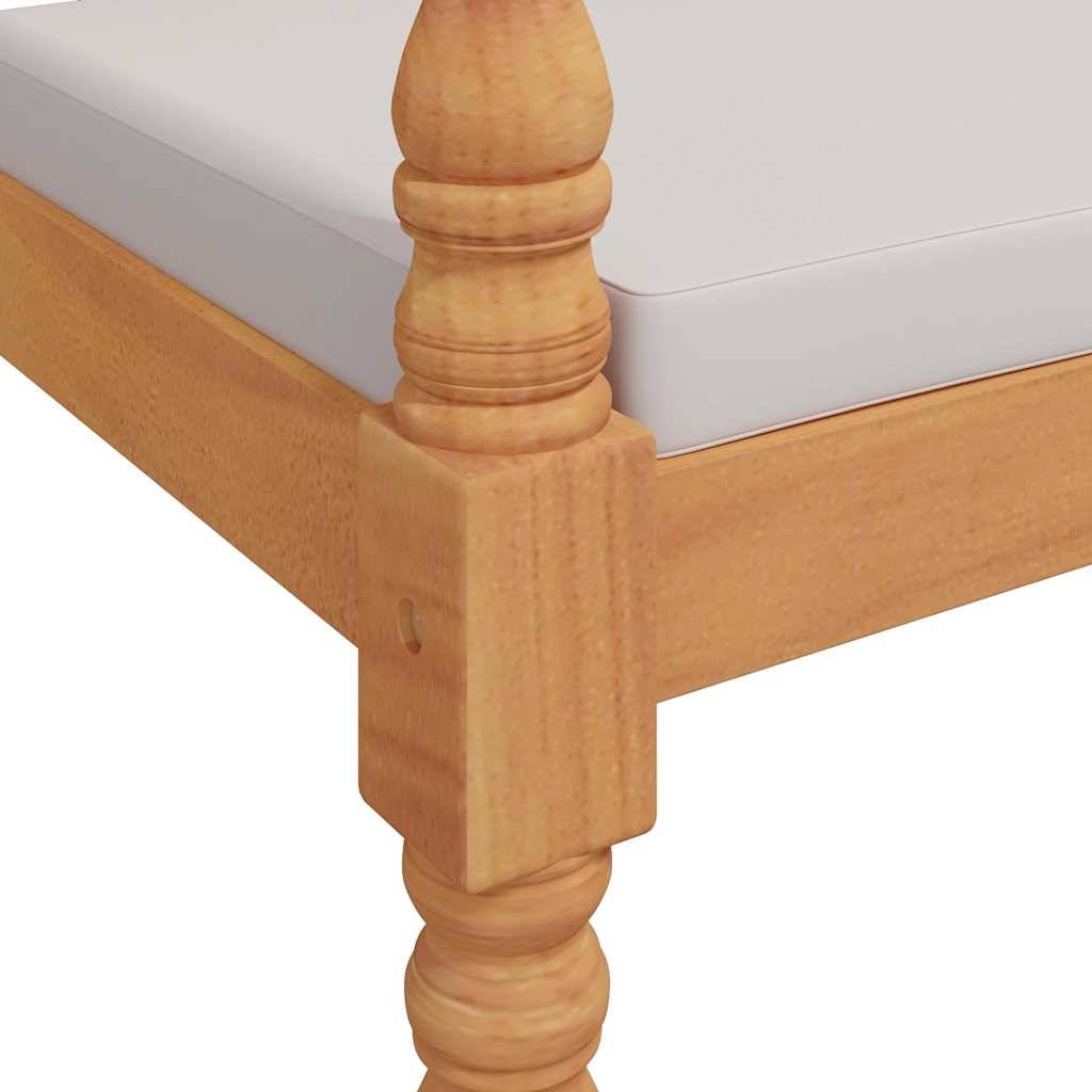 PANGIVO - Banc de jardin bois de teck naturel 150 x 51.5 x 84 cm, Poids:21.2kg - PANGIVO - Image 5