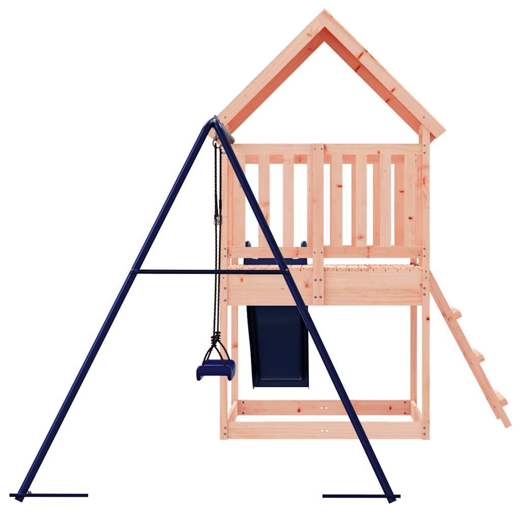 Aire de jeux d'extérieur - Jeu Plein air enfant bois massif de douglas rj49 - Image 4