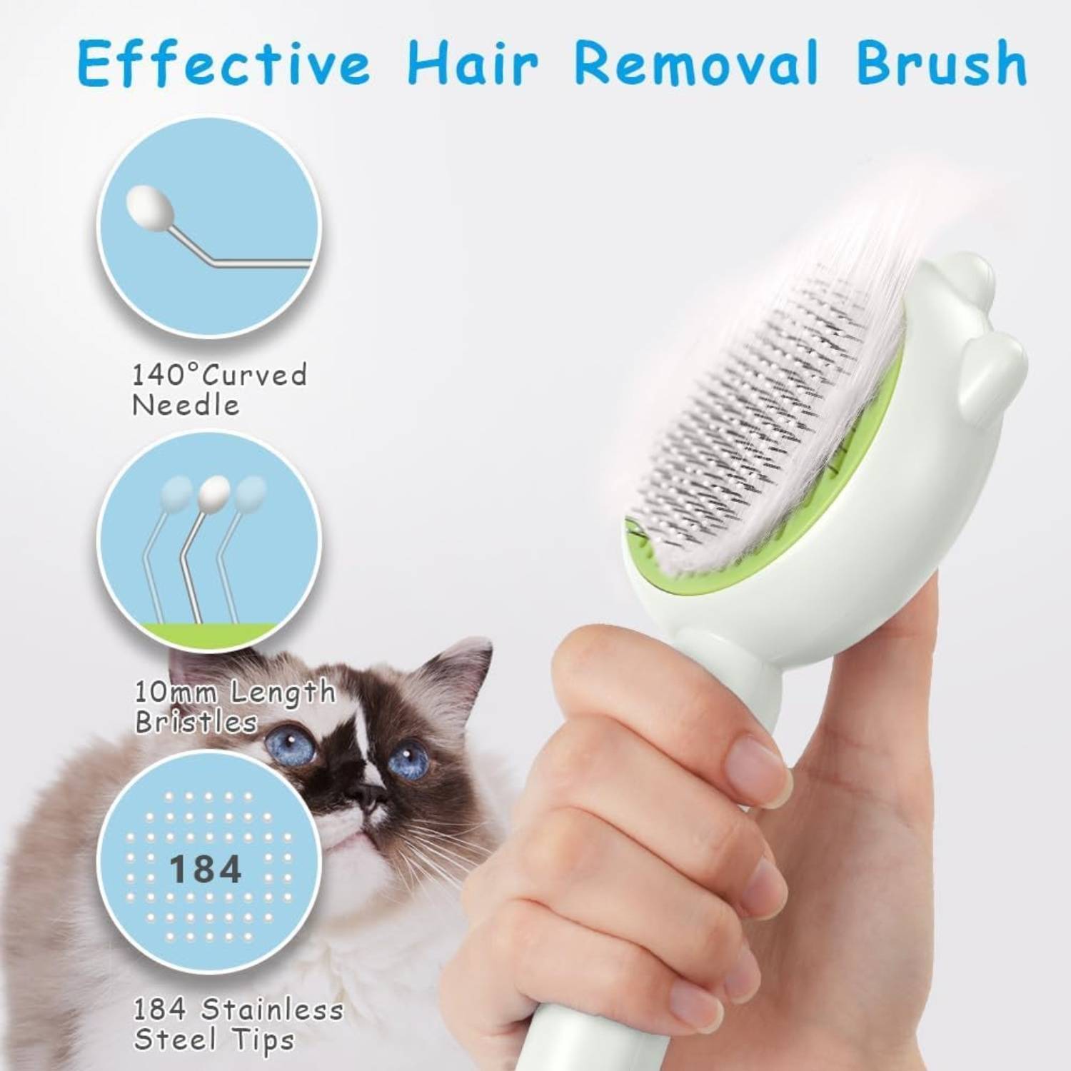 DtopbuyAge - Brosse Universelle Anti-Poils pour Chien et Chat DtopbuyAge - Image 2