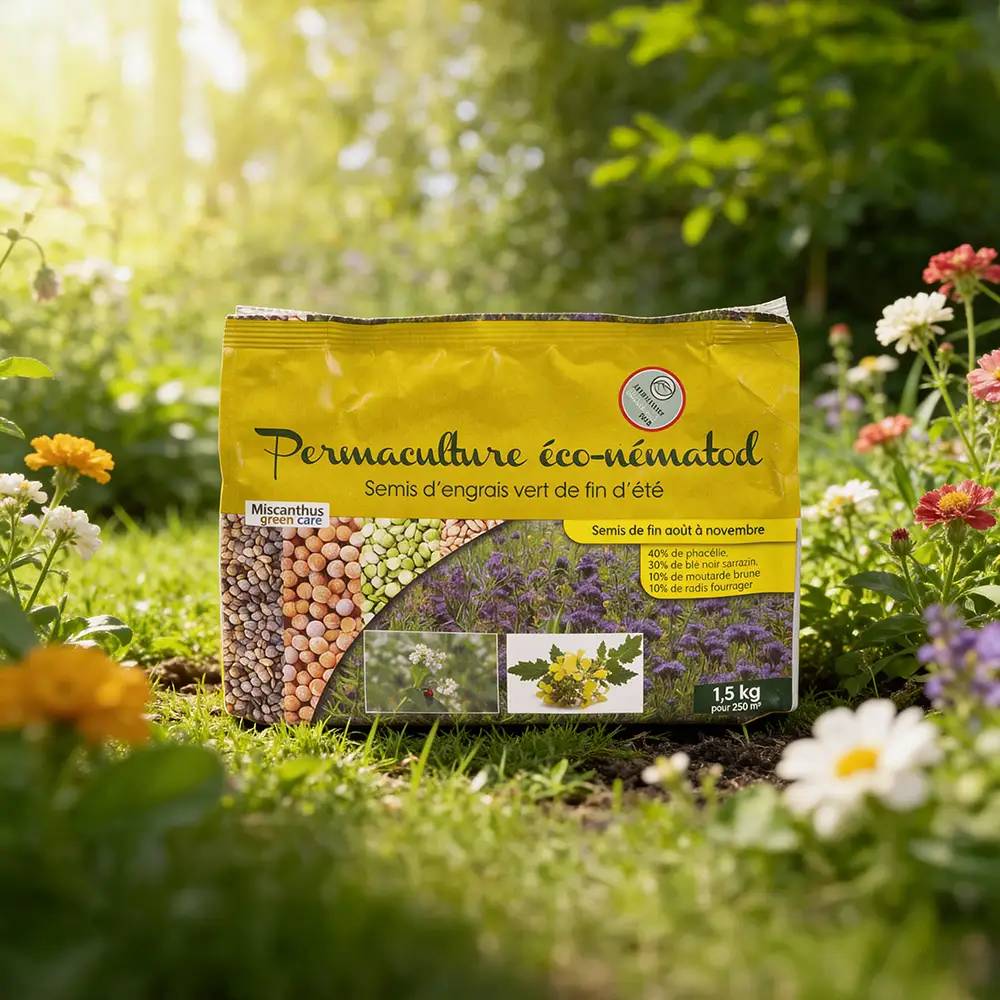Autre - Semis d'Engrais Vert de Fin d'Été - Permaculture Eco-Nematod® (Sac de 1,5kg) - Image 2