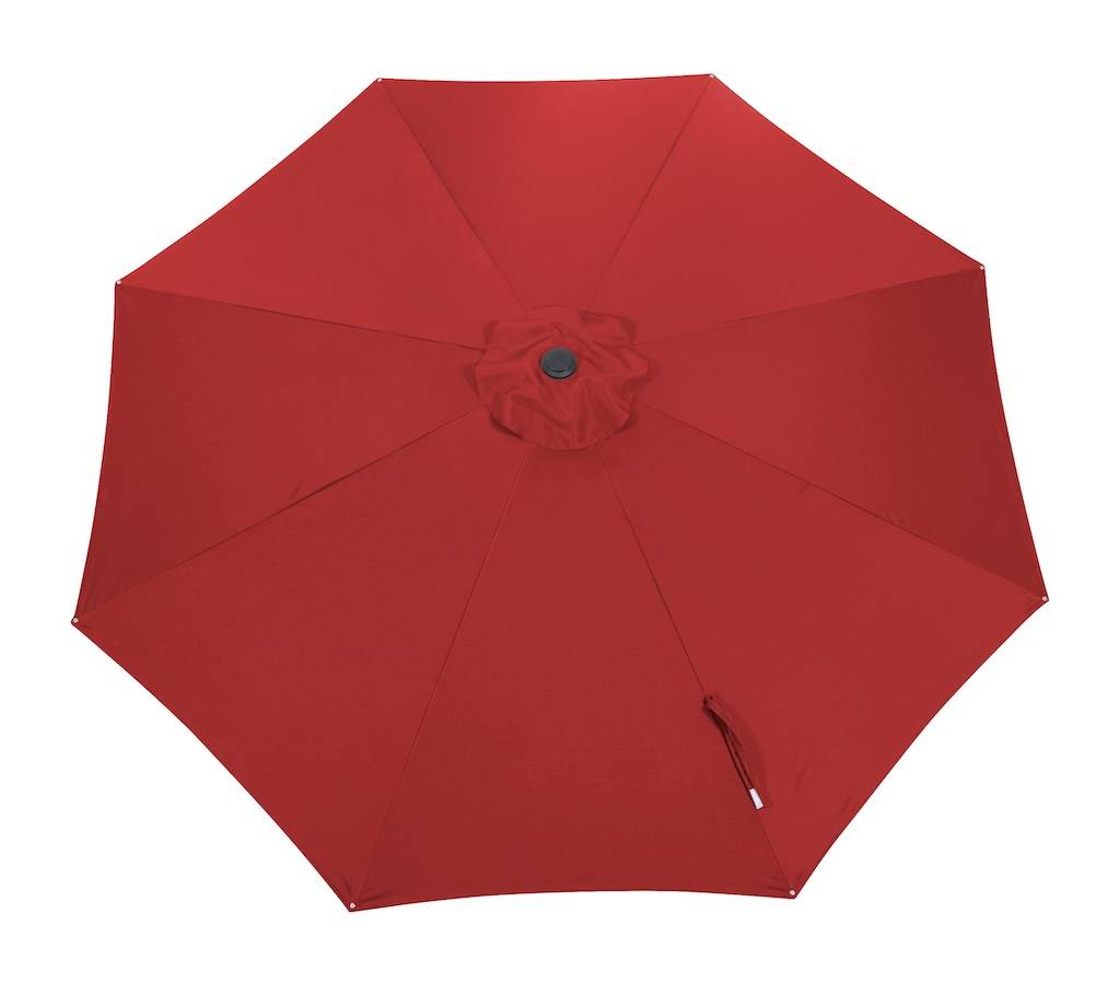 Proloisirs - Toile Parasol Mat Droit 350/8 Polyester 200gr SD - Rouge PROLOISIRS