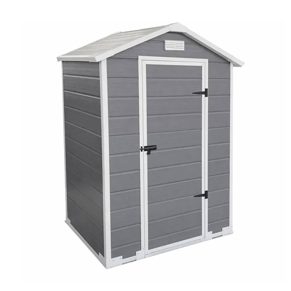 Abri de jardin Lys en plastique hauteur 196 cm - 1 porte 1,20m² - Image 4